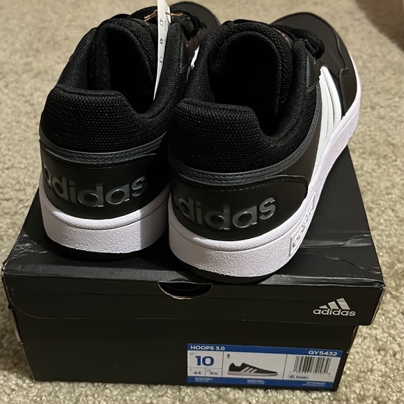 ADIDAS MEN’S HOOPS 3.0 LOW CLASSIC VINTAGE SHOE SIZE 10/10.5 - Picture 5 of 7